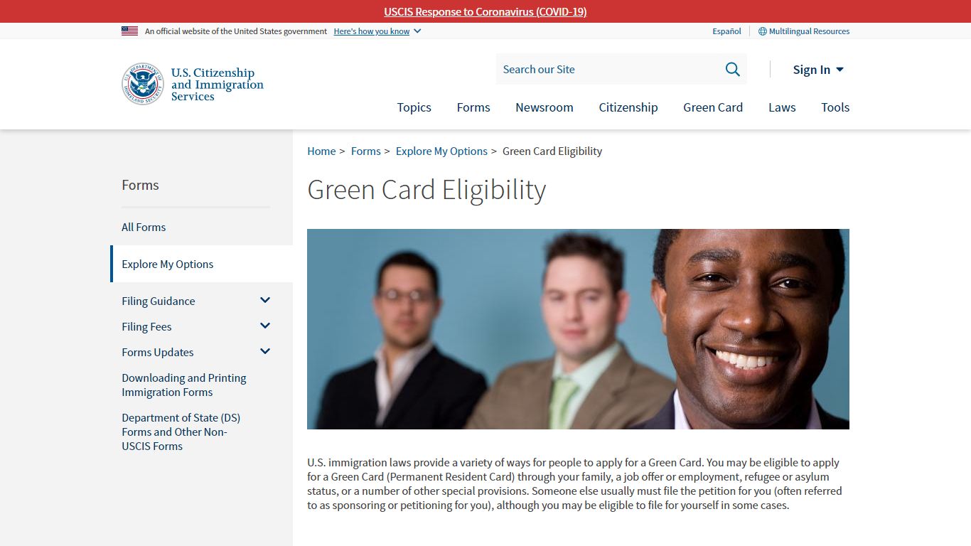 Green Card Eligibility | USCIS